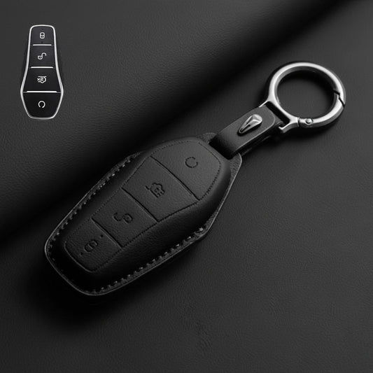 Funda Protector Llave Control Para Byd Varios Modelos Negro