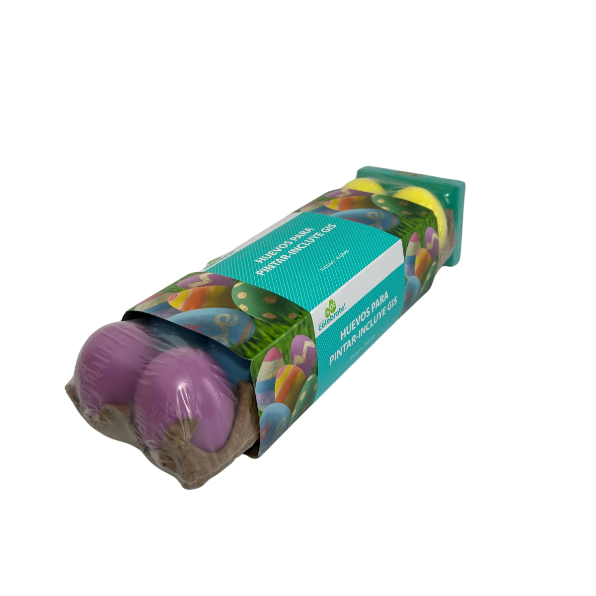 12 Huevos De Pascua De Colores Para Pintar Con Gises | No tóxico