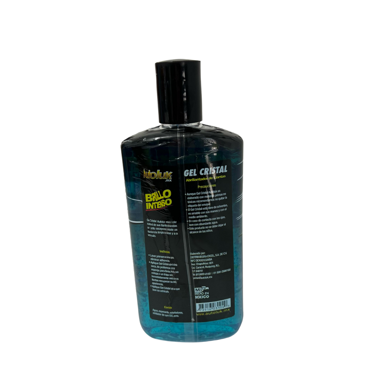 Gel Abrillantador de Llantas Autoluk 473 ml | Brillo y Protección para Neumáticos