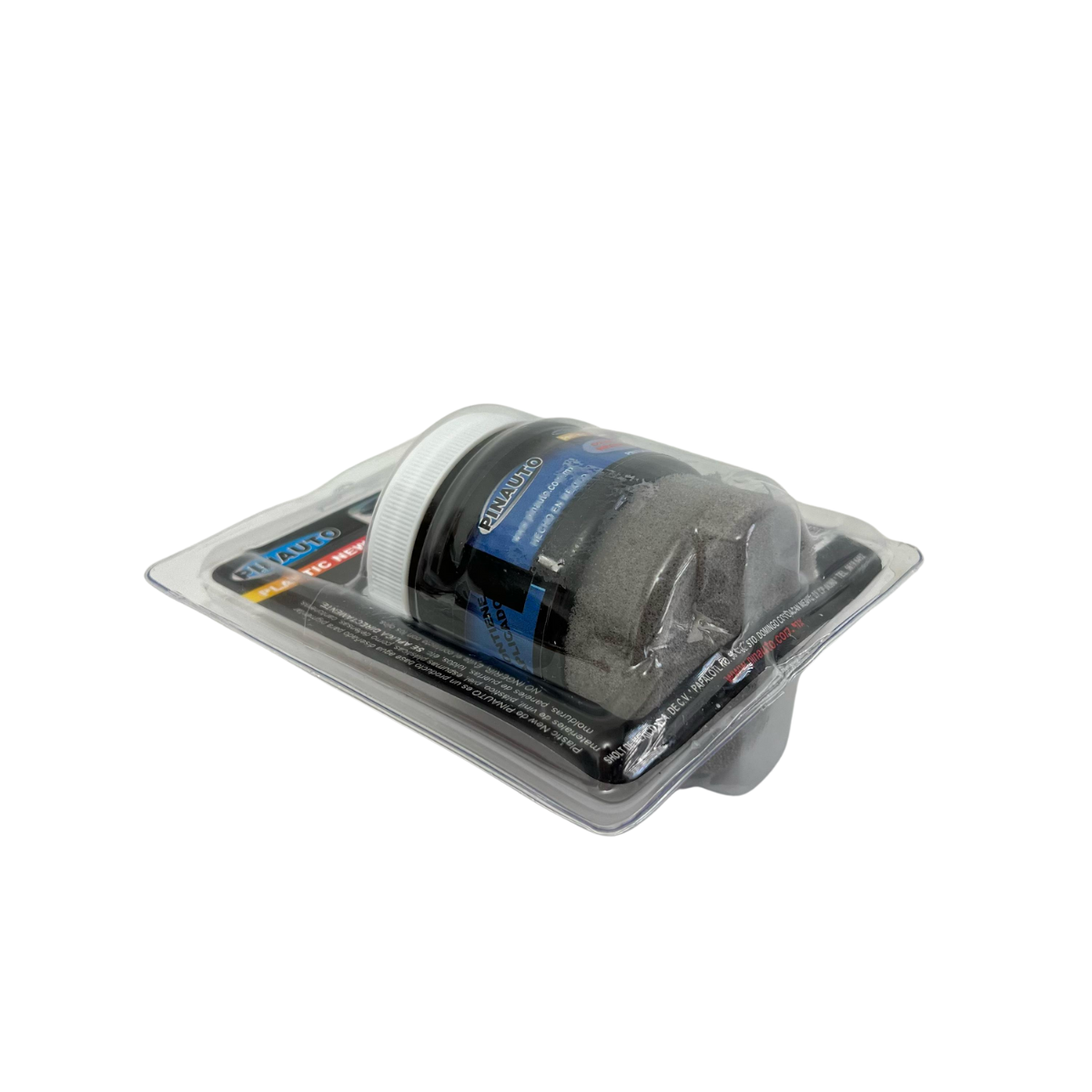 Pintura Pinauto Plastic New Negro 150 ml | Base Agua | Repara y Renueva Plásticos, Hules, Vinilos y Piel