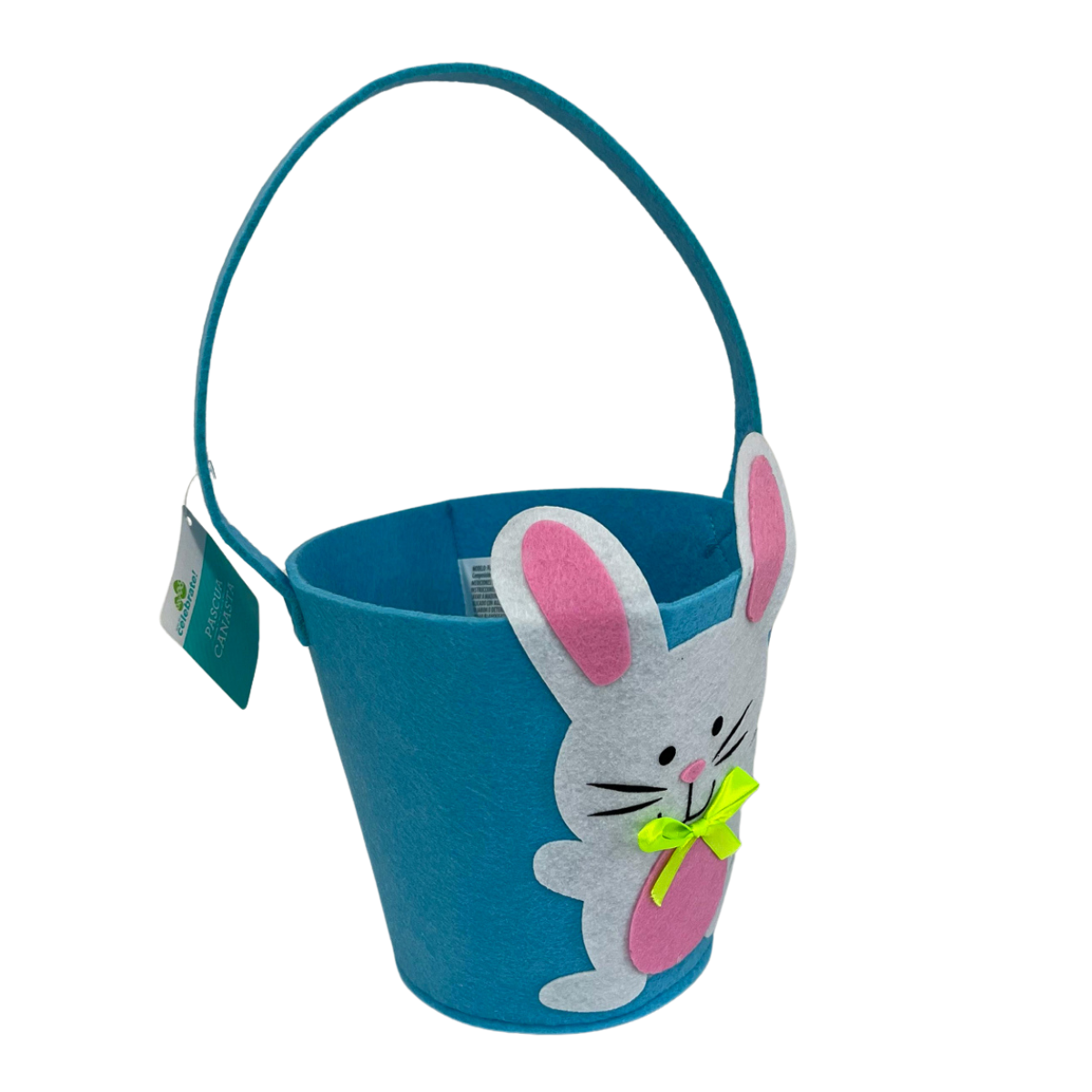 Canasta Para Huevos De Pascua | Fieltro 20 Cm | Bolsa Cesta