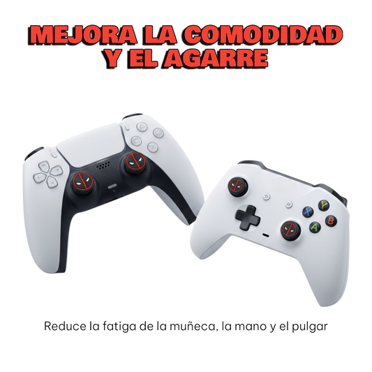 Tapas De Joystick Deadpool de Silicon Compatible Xbox/ps5/switch