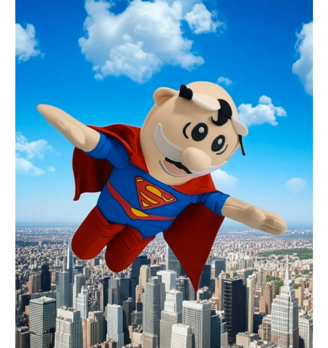 Peluche Muñeco Dr Simi Como Superman | Edicion Especial Comics