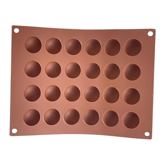 Molde De Silicon Diseño Media Esfera | Reposteria Gomitas Hielos