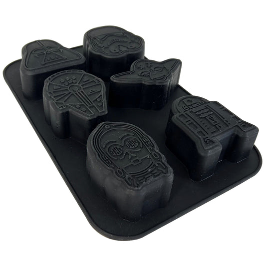 Molde De Silicon Diseño Star Wars | Reposteria Gelatina Hielos