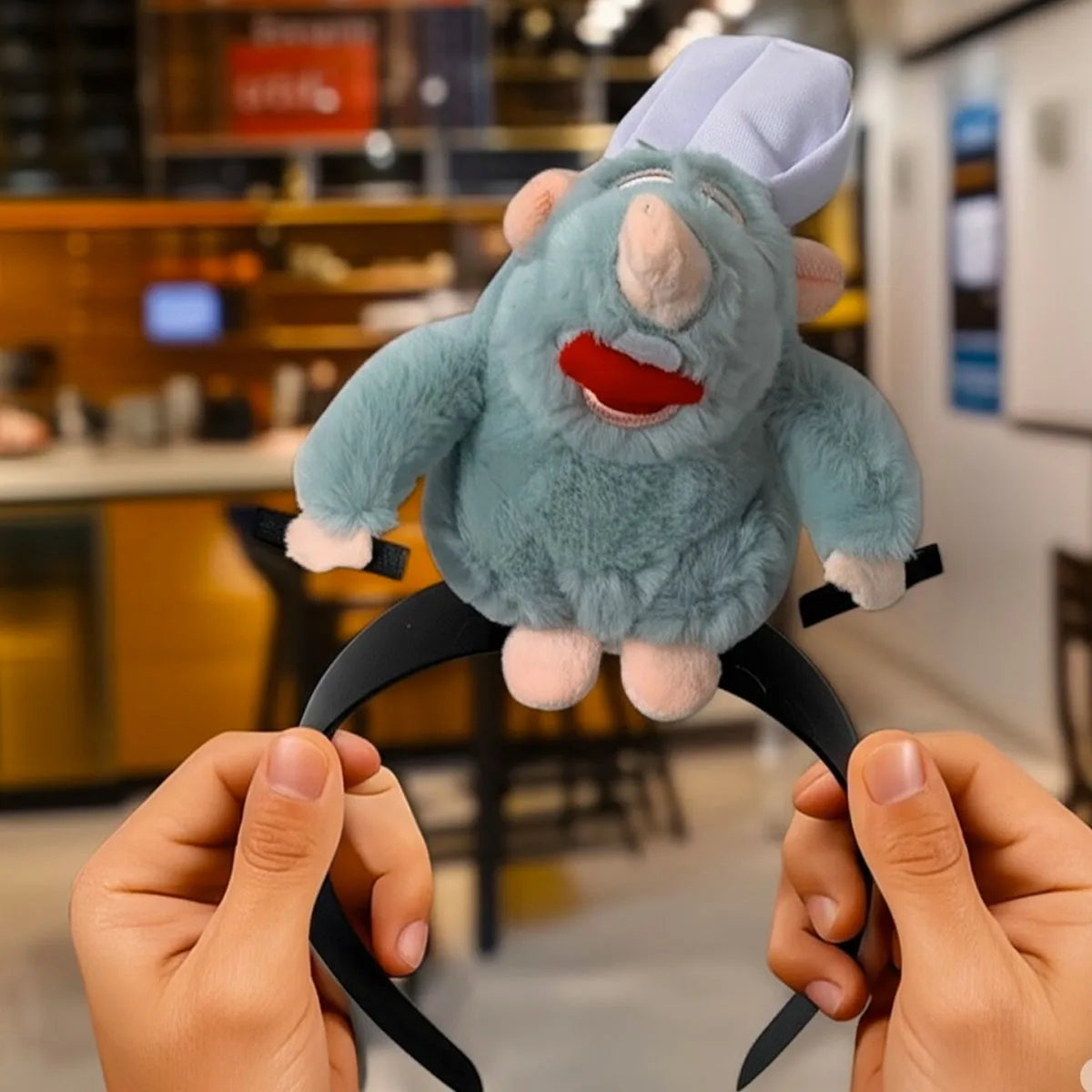 Diadema Ratatouille/Chefcito Peluche | Disfraz Cosplay