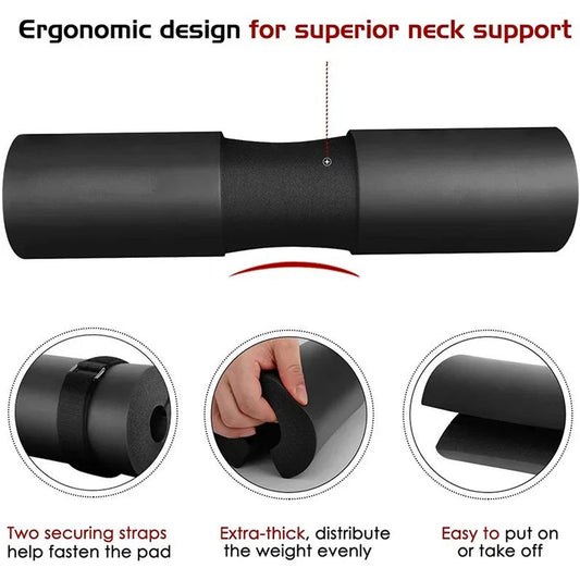 Protector Cojín para Barra Olímpica | Almohadilla para Cuello | Gym y Cross Training