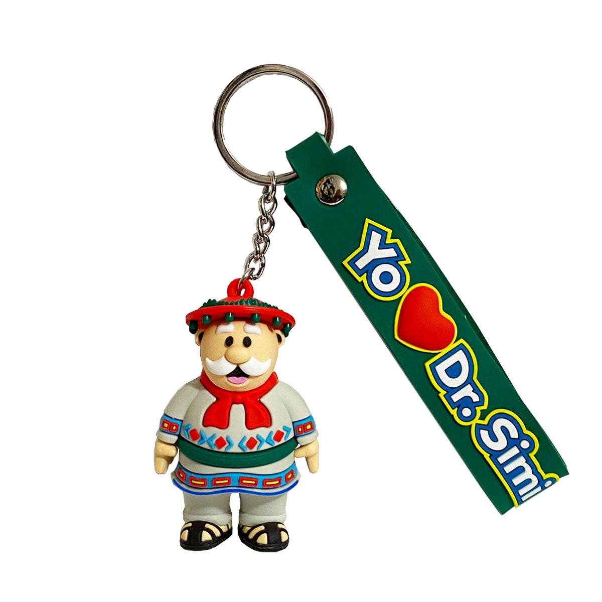 Limited Edition Chavo Del 8 Keychain - Doctor Simi With PVC Strap