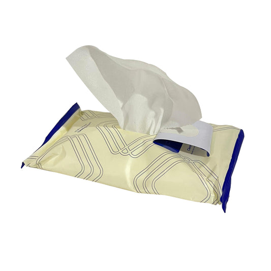 Kit de 20 Paquetes de Toallitas Húmedas Desinfectantes | 75% Alcohol | Limpieza Profunda | 20 Toallitas c/u