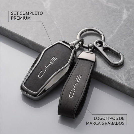 Funda Llave Control Llavero Para Byd Varios Modelos Negro