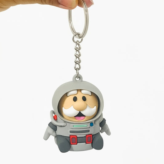 Pastillero Llavero Dr. Simi Astronauta 8 ml | Multiusos | Ideal para Pastillas, Chile en Polvo, Especias y Más