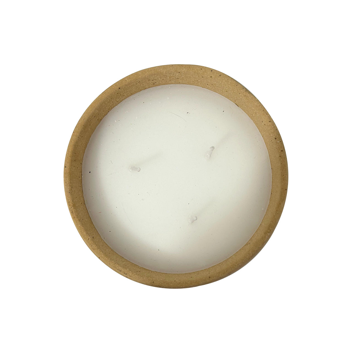 Vela Aromática de Vainilla en Cuenco Artesanal | Copa Cerámica