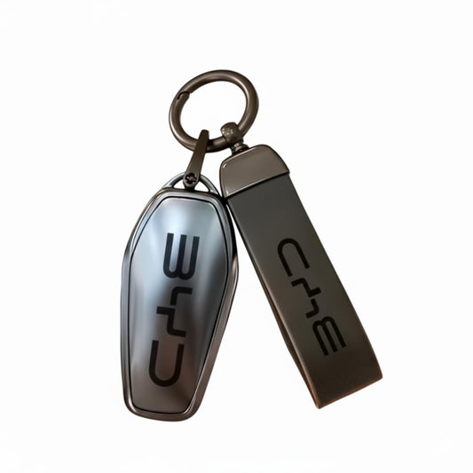 Funda Control Llavero Para Byd Varios Modelos Gris Metalico