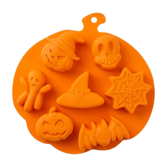 Molde De Silicon Para Repostería Hornear De Figuras Halloween