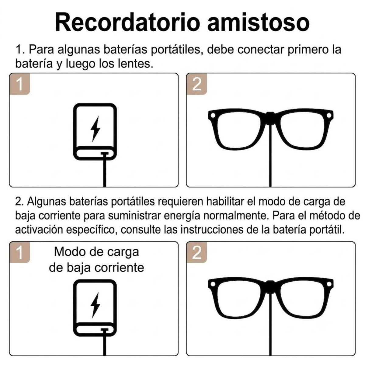 Cable De Carga Para Lentes Ray-ban Meta Tipo C Portatil