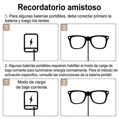 Cable De Carga Para Lentes Ray-ban Meta Tipo C Portatil