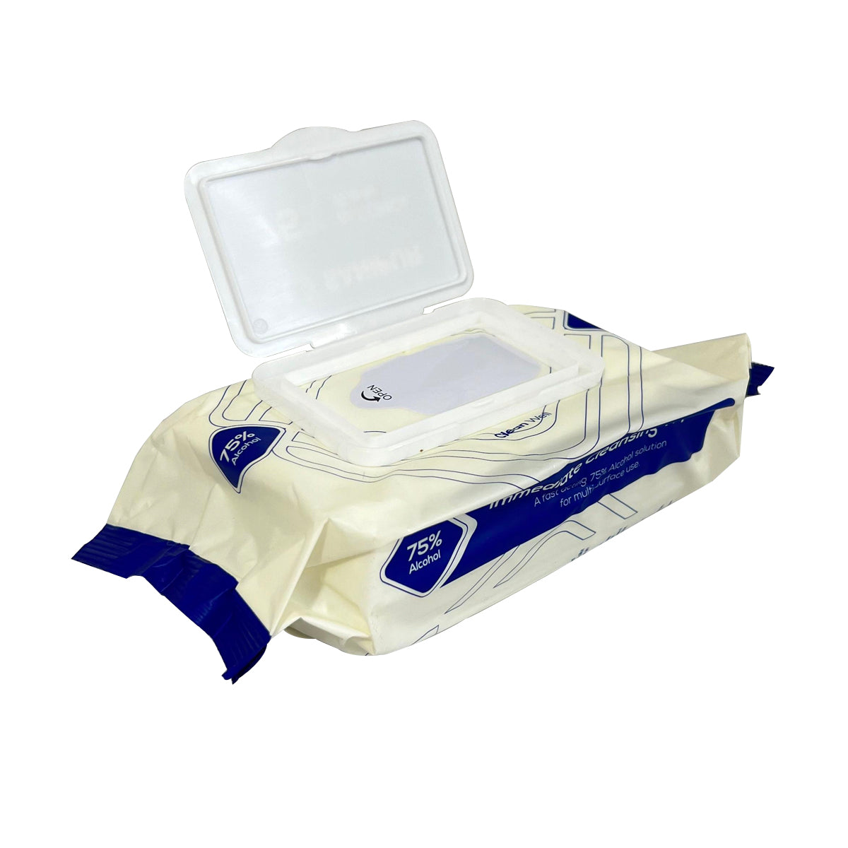 Kit de 6 Paquetes de Toallitas Limpiadoras Desinfectantes | 75% Alcohol | 80 Toallitas c/u | Multisuperficies