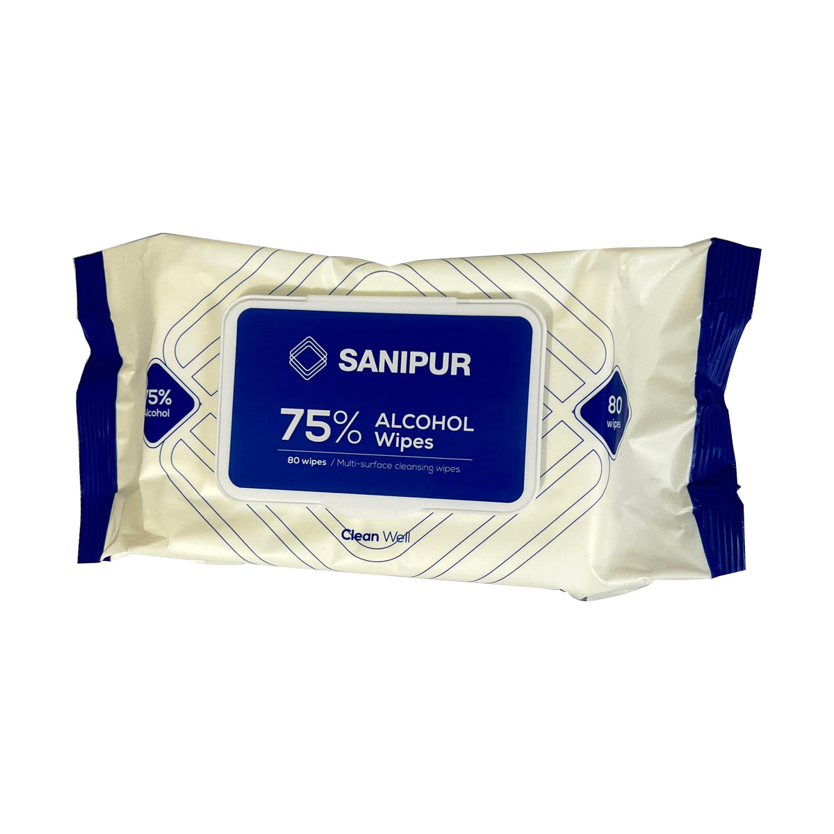 Kit de 6 Paquetes de Toallitas Limpiadoras Desinfectantes | 75% Alcohol | 80 Toallitas c/u | Multisuperficies