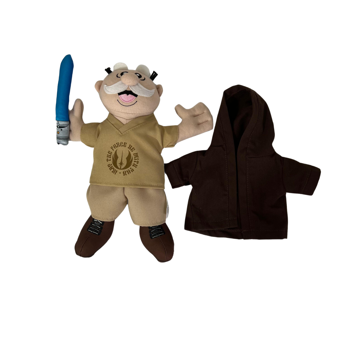 Muñeco Dr. Simi Jedi Edición Especial Star Wars | Coleccionable de Peluche con Espada Láser