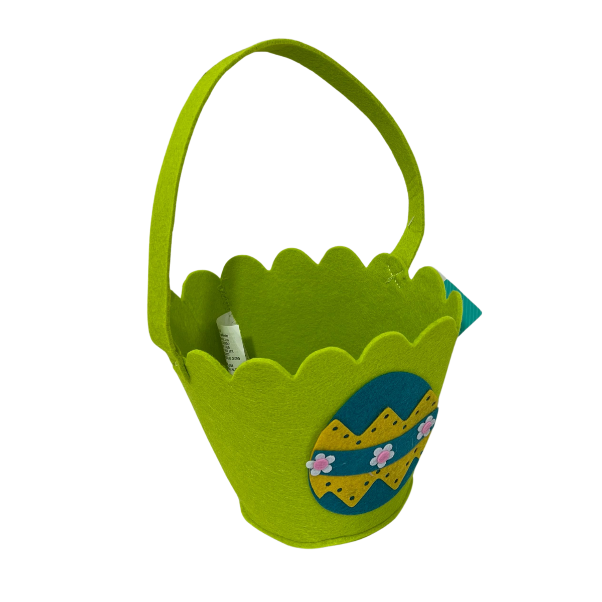 Canasta Para Huevos De Pascua | Fieltro 20 Cm | Bolsa Cesta