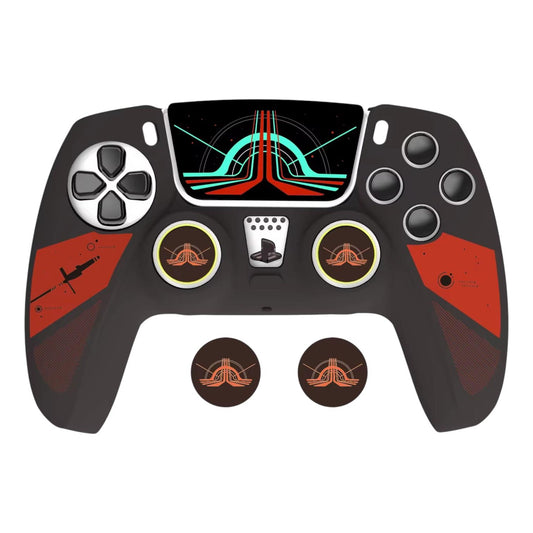Funda De Silicon Para Control Ps5 Concord Con 2 Grip Joystick