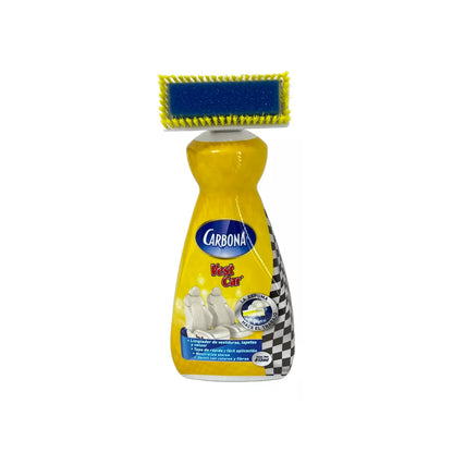 Limpiador de Vestiduras Carbona Vest Car 813 ml | Limpieza Profesional para Asientos, Alfombras y Tapicería de Auto