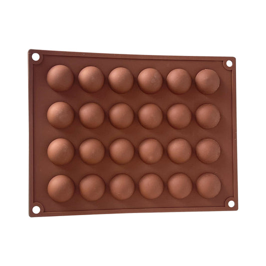 Molde De Silicon Diseño Media Esfera | Reposteria Gomitas Hielos