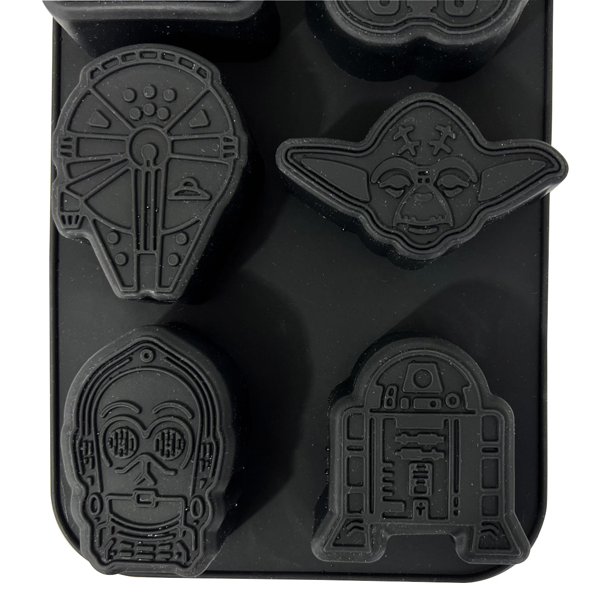 Molde De Silicon Diseño Star Wars | Reposteria Gelatina Hielos