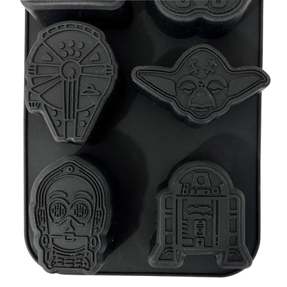 Molde De Silicon Diseño Star Wars | Reposteria Gelatina Hielos