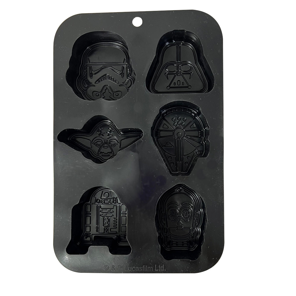 Molde De Silicon Diseño Star Wars | Reposteria Gelatina Hielos