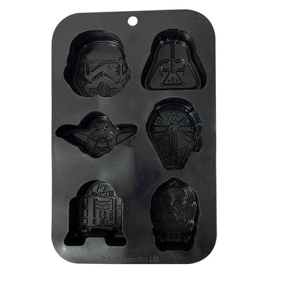 Molde De Silicon Diseño Star Wars | Reposteria Gelatina Hielos