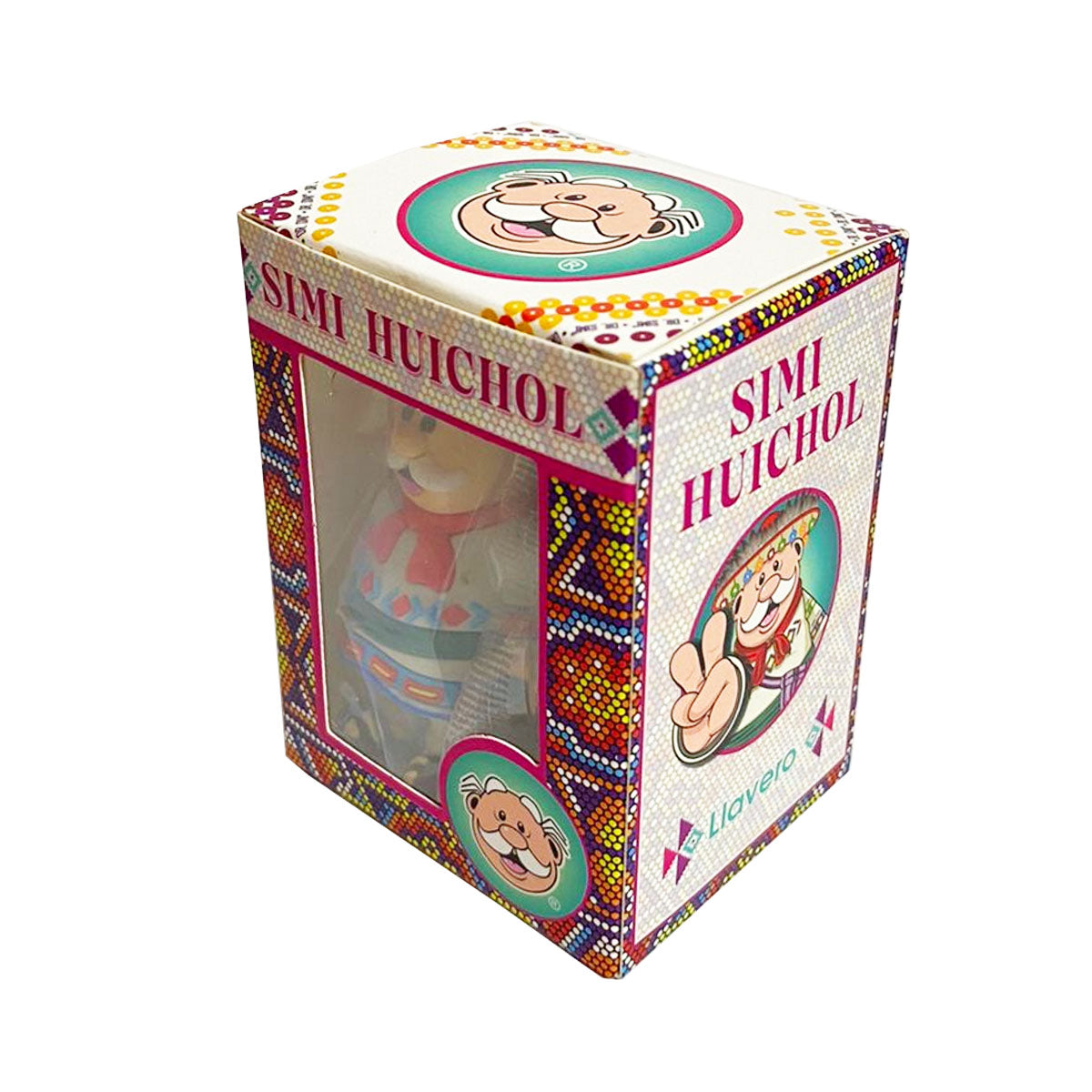 Llavero Dr. Simi Huichol | Edición Especial Artesanal | Diseño con Detalles Huicholes