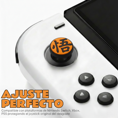 Tapas De Joystick Dragon Ball de Silicon Compatible Xbox/ps5/switch