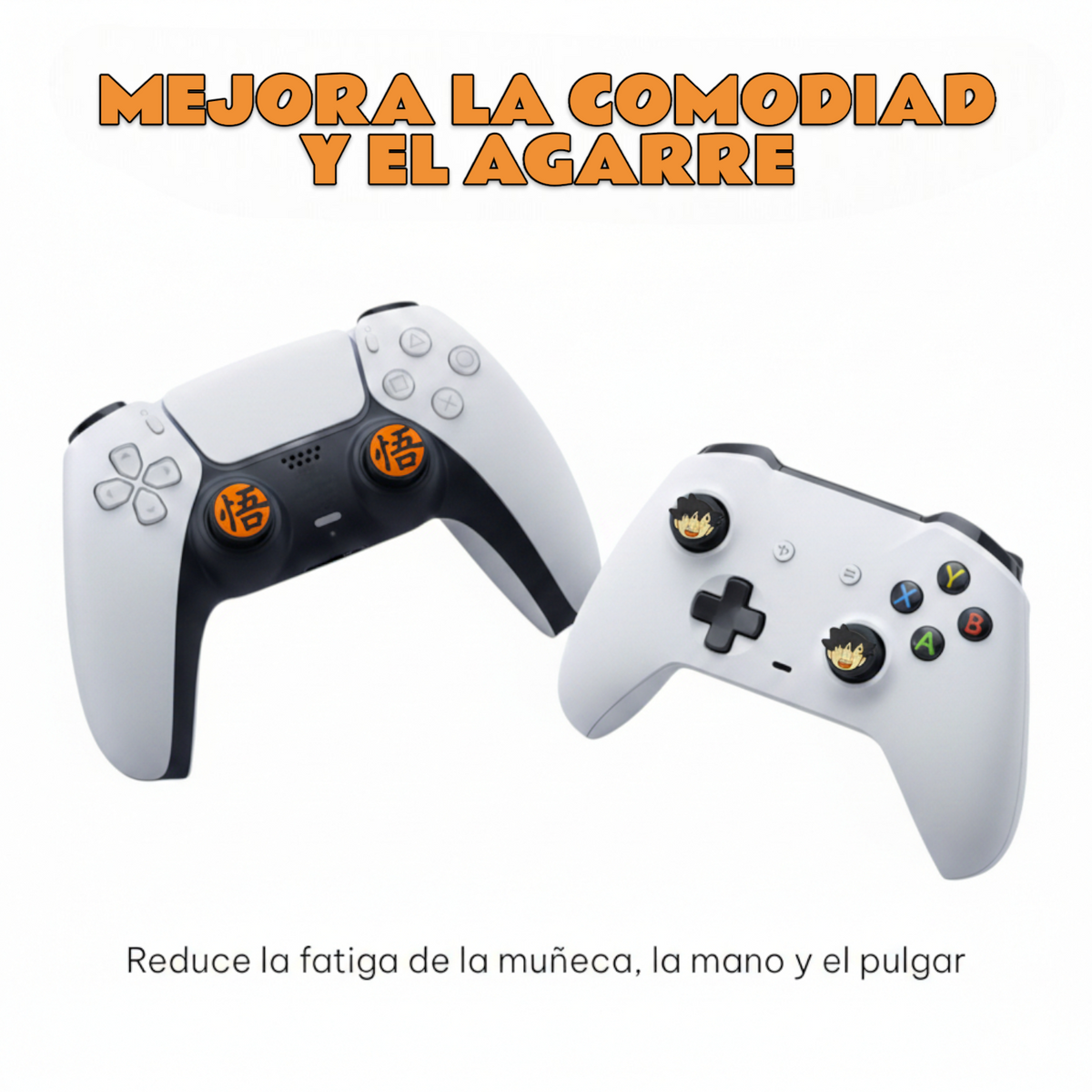 Tapas De Joystick Dragon Ball de Silicon Compatible Xbox/ps5/switch