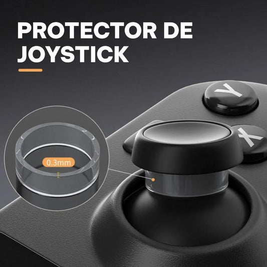 4 Pack Cubierta De Anillo Protector Antidesgaste De Joystick Transparente