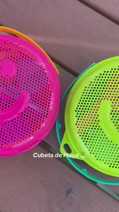 Cubeta De Playa | 13 Piezas | Juguetes De Arena Para Niños