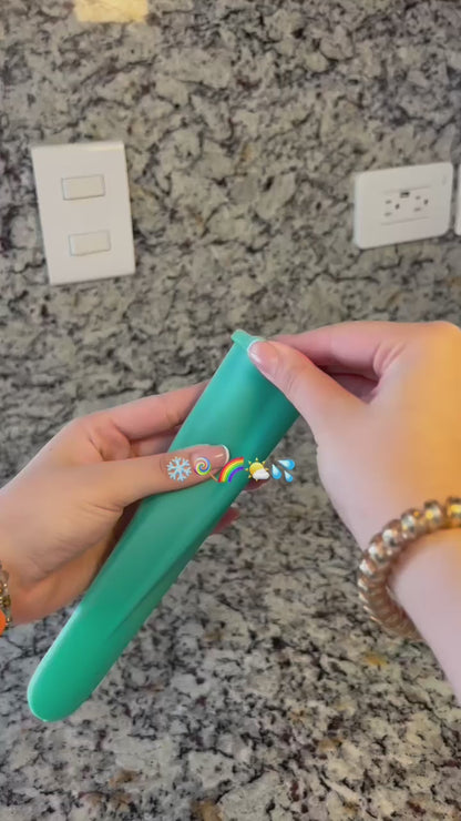 Kit de 4 Moldes de Silicón para Paletas y Bolis Congelados | Capacidad 100 ml | Reutilizables y Fáciles de Usar